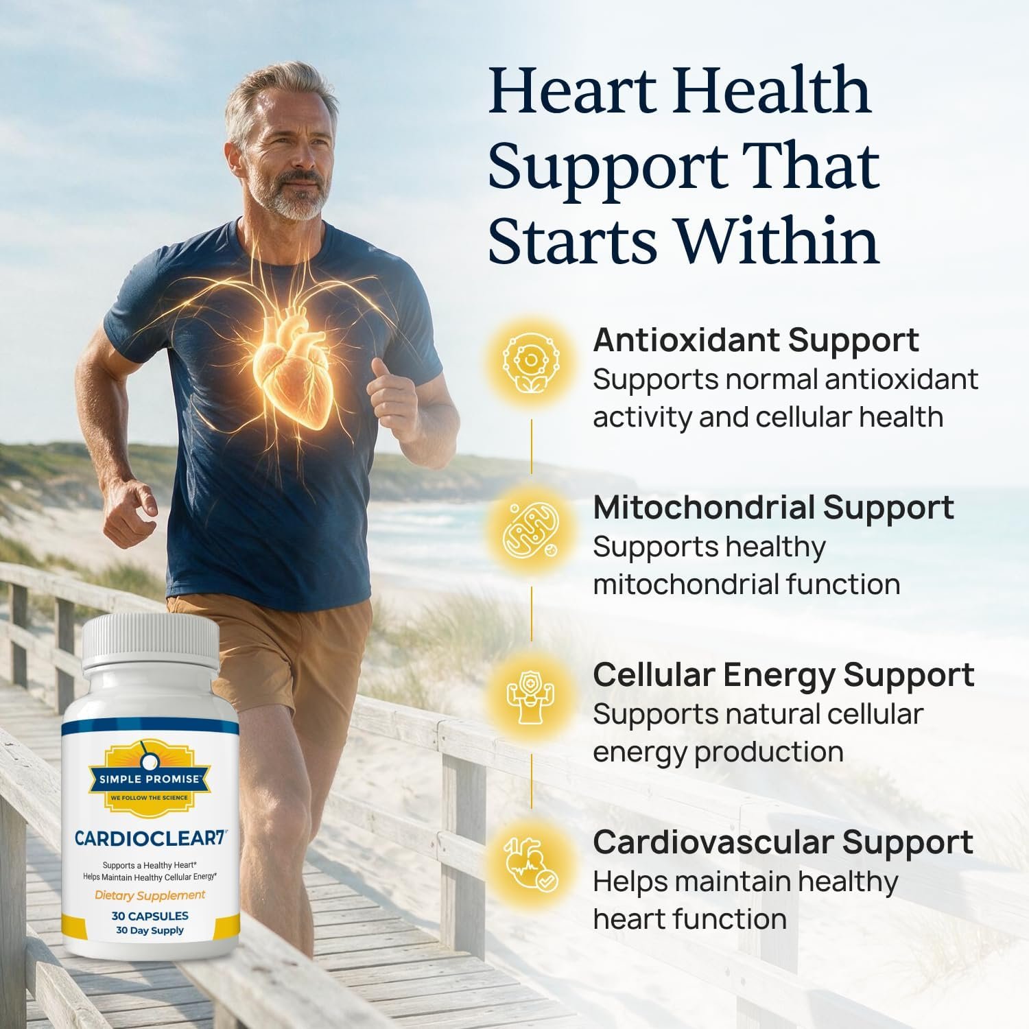 Heart health support that starts within
